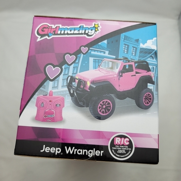 *FINAL PRICE* Girlmazing by Jada Toys R/C 2.4GHz Jeep Wrangler 1:16 Scale - Picture 6 of 6